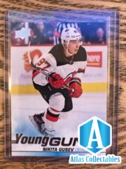 2019-20 Upper Deck Young Guns Nikita Gusev #468 Rookie